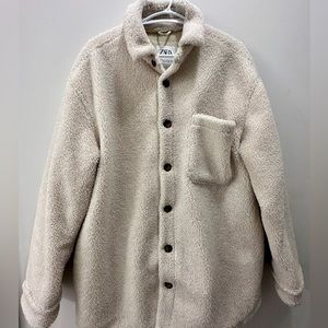 ZARA Sherpa Coat